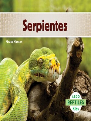 cover image of Serpientes (Snakes)